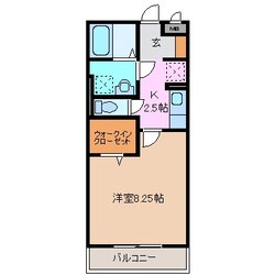平田町駅 徒歩12分 3階の物件間取画像